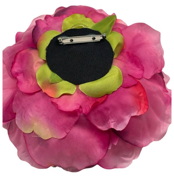 Blombrosch | Accessoar Pion djup rosa 15 cm - Bild 4