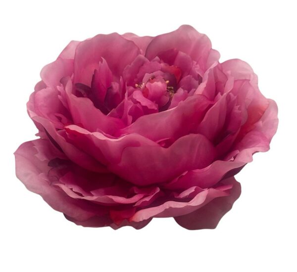Blombrosch | Accessoar Pion djup rosa 15 cm - Bild 5