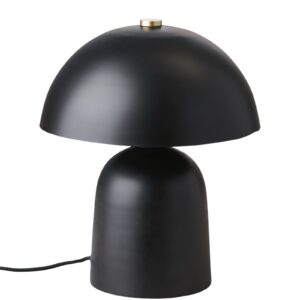 Belysning | Bordslampa Fungi S Svart Ø15/25xH30 cm