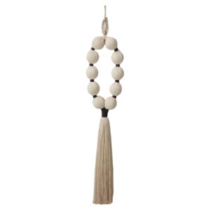 Väggdekoration | MILLA -Vit -Brun Handgjord B20xH94 cm