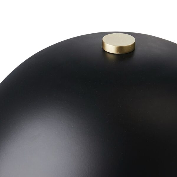 Belysning | Bordslampa Fungi S Svart Ø15/25xH30 cm