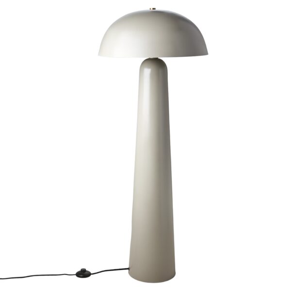 Belysning | Golvlampa Fungi Beige Ø22/48xH120 cm