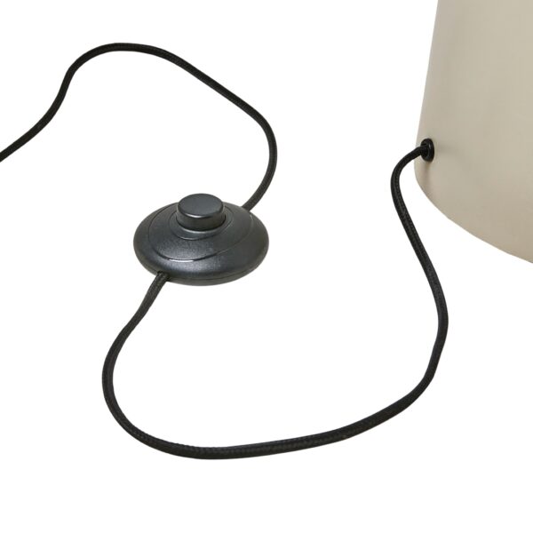 Belysning | Golvlampa Fungi Beige Ø22/48xH120 cm