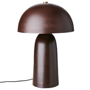 Belysning | Bordslampa Fungi L Brun Ø19/41xH61 cm