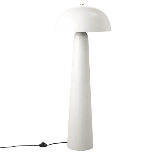 Belysning | Golvlampa Fungi Vit Ø22/48xH120 cm