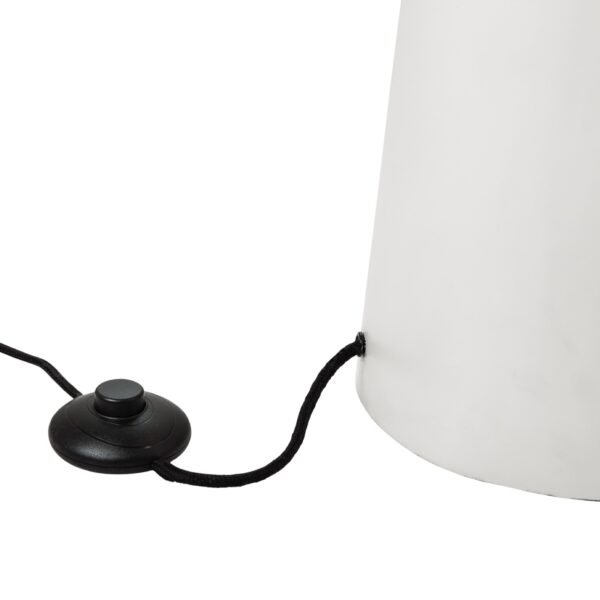 Belysning | Golvlampa Fungi Vit Ø22/48xH120 cm