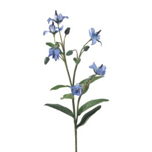 Boraginaceae | Konstgjord Snittblomma Blå UV 50 cm