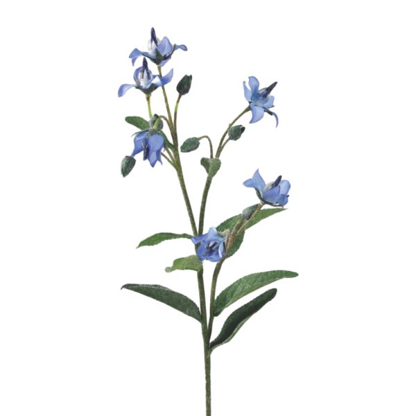 Boraginaceae | Konstgjord Snittblomma Blå UV 50 cm
