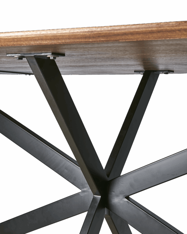 Bord | PORTLAND, Brun L200xW100xH76 cm - Bild 3
