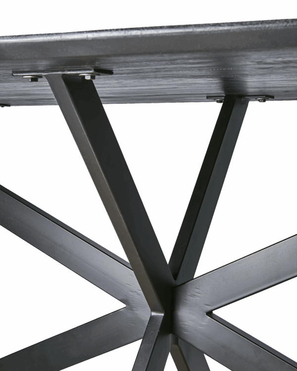 Bord | PORTLAND, Svart L200xW100xH76 cm - Bild 3