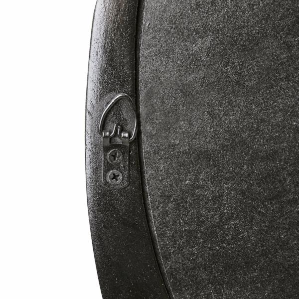 Spegel | PORTLAND, Svart L120xD5xH80 cm