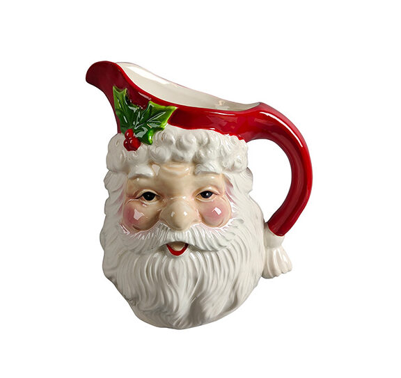 Kanna med jultomte Santa 25 cm