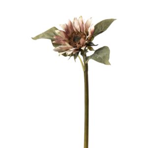 Konstgjord rosa solros 50 cm