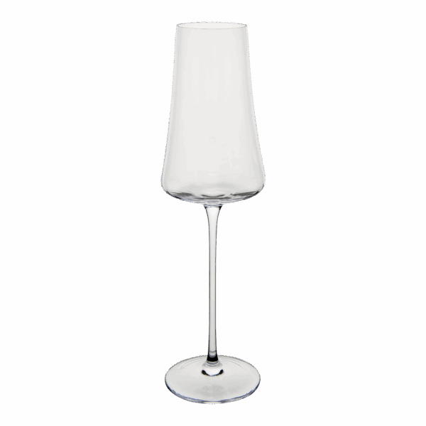 Champagneglas | NOMI 4-Pack, Munblåst Ø7xH24 cm