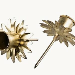 Ljusstake | Kronljushållare Stick Champagne Ø7x8cm