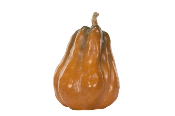 Pumpa | Konstgjord Orange Natur Avlång Poly 24x18cm