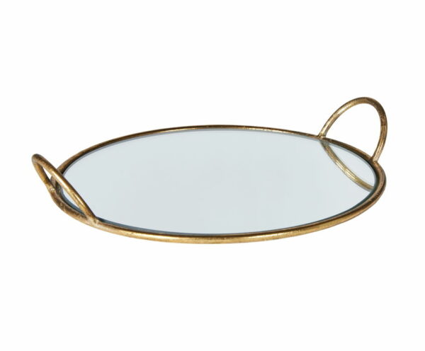 Spegel bricka eller fat 22 cm i diameter