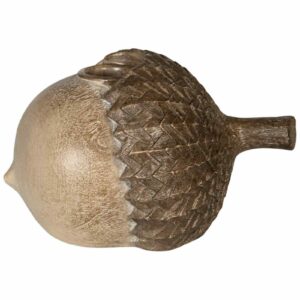 Ljushållare | Konstgjord Ekollon Stor Natur Poly 7x14cm