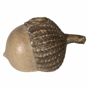 Ljushållare | Konstgjord Ekollon Stor Natur Poly 6x11cm