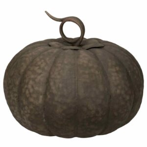 Pumpa | Konstgjord Metall 27x35cm