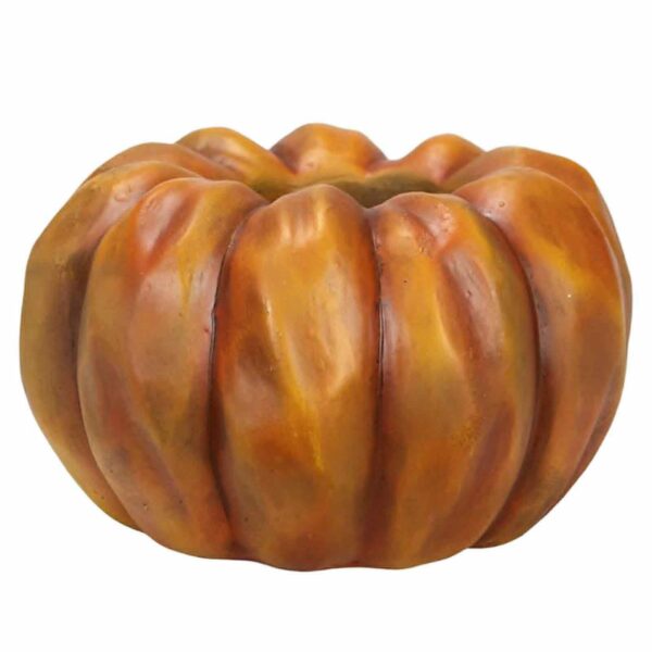 Ljusstake | Konstgjord Pumpa Orange Dekoration 7cm