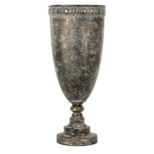 Kruka Pokal Siri Antik Guldbrun 51 cm