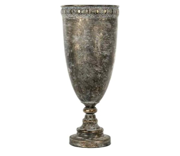 Kruka Pokal Siri Antik Guldbrun 51 cm