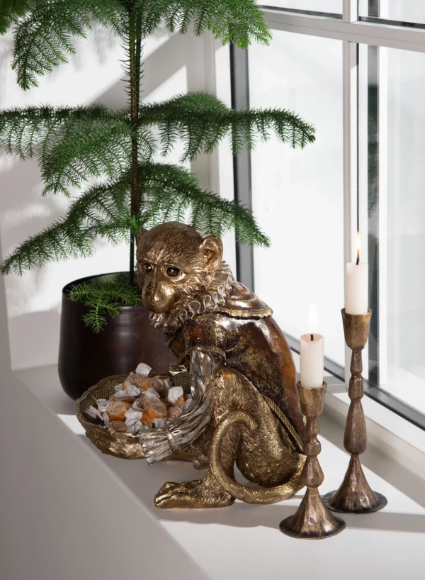 Inredning | Apa Med Fat Barock Rokoko 31cm