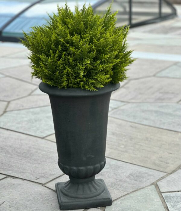 Cypress | Konstgjord Bollform Ljus Grön 50cm - Bild 3