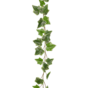 Konstgjord brandklassad murgröna girlang creme 220 cm