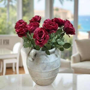 Röd konstgjord snittblomma 65 cm