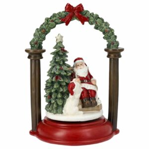 Speldosa | Tomte Med Hund 16x14x23cm