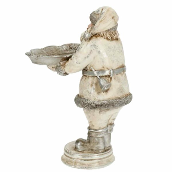 Dekoration | Tomte Med Fat 14x16x25cm