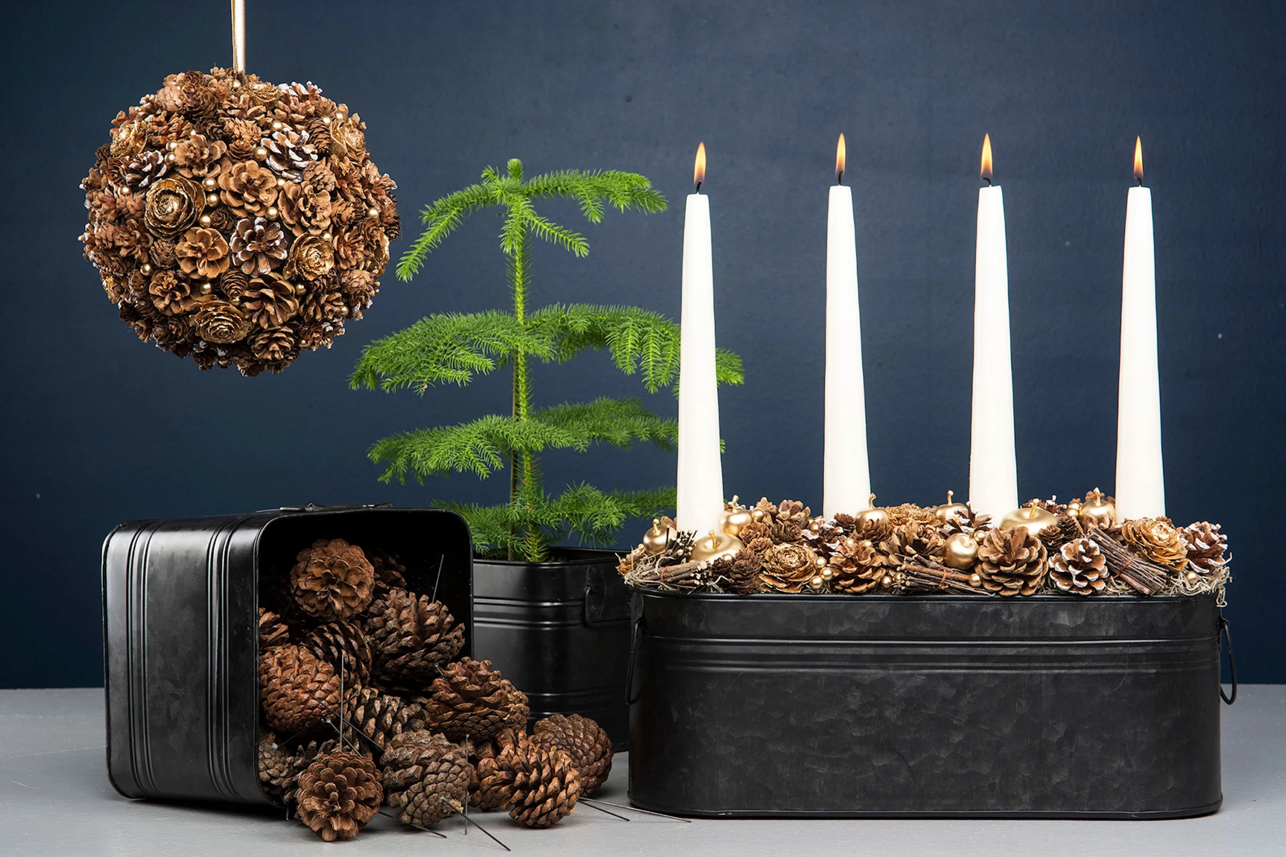 Deco Boll Ø16cm 2st