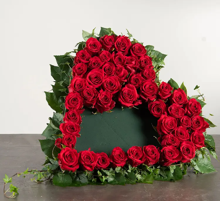 Deco Hjärta Tunn Maxi 46 cm