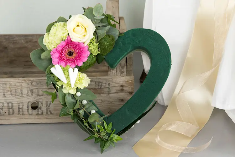 Deco Hjärta Öppet 38 cm