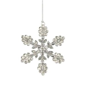 Hänge Snöflinga Fiora Mix 11 cm