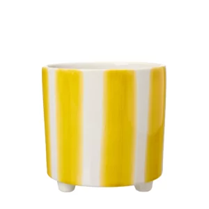 Kruka | ROSA S -Gul -Vit 12x11 cm