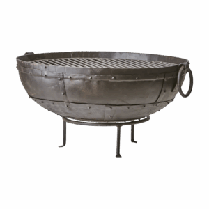 Eldfat | BARBEQUE Eldkorg M, Brun Ø65xH34/42 cm