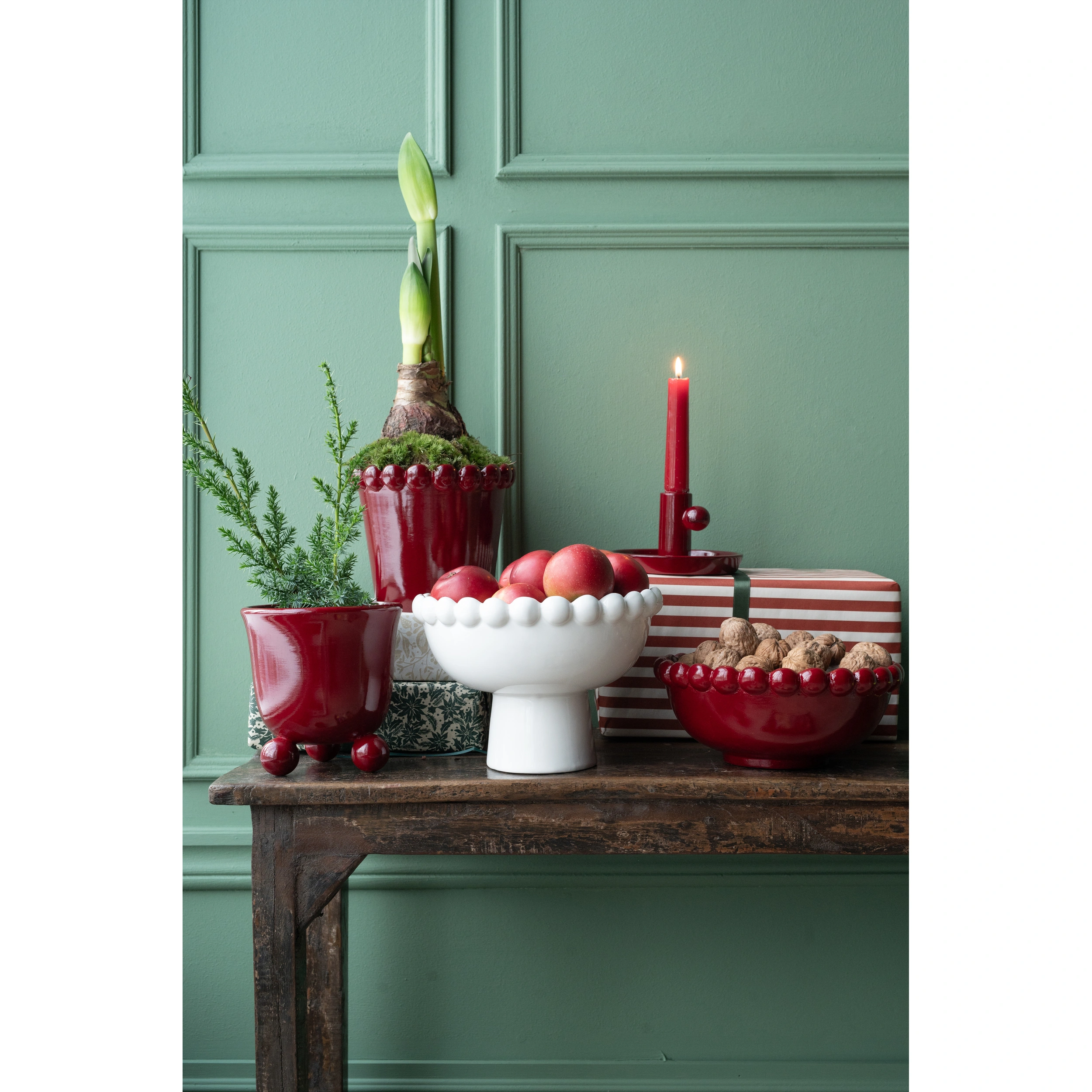 Kruka | Mary S Vit Ø11x13 cm