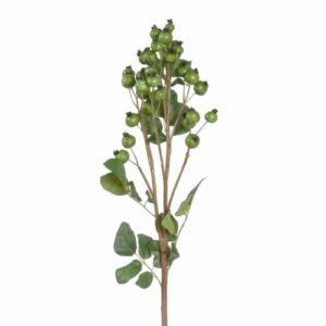 Kvist | Konstgjord Nyponkvist Grön 50 cm