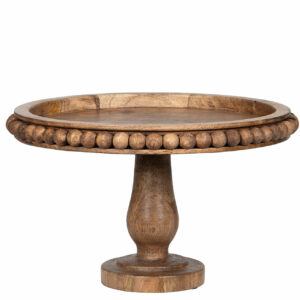 Fat På Fot Marble Trä Brun Ø30