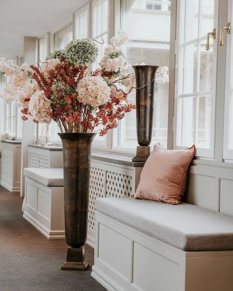 Vas Ebbe Bränd Mässing 93 cm