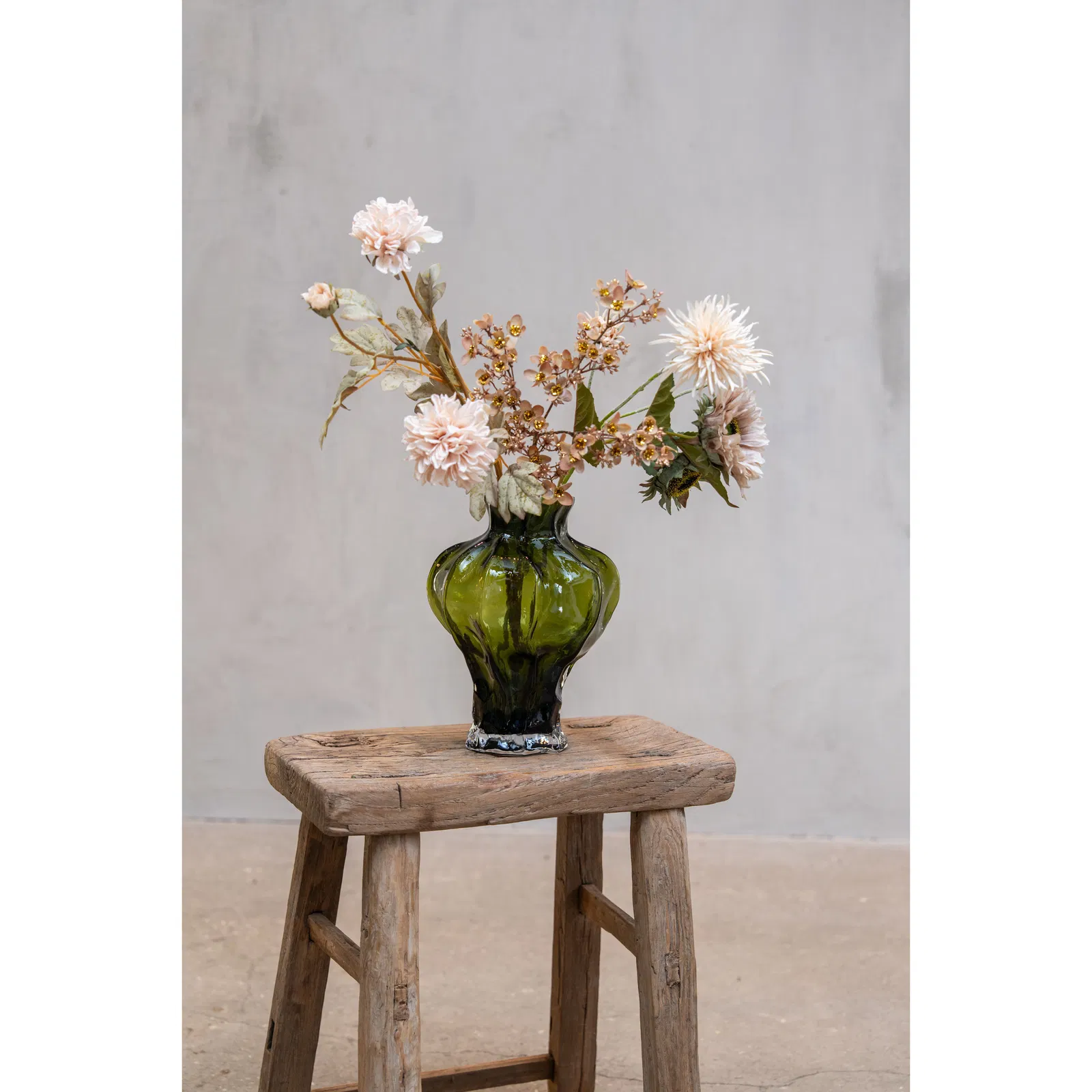 Dahlia | Konstgjord Snittblomma Cream 68cm