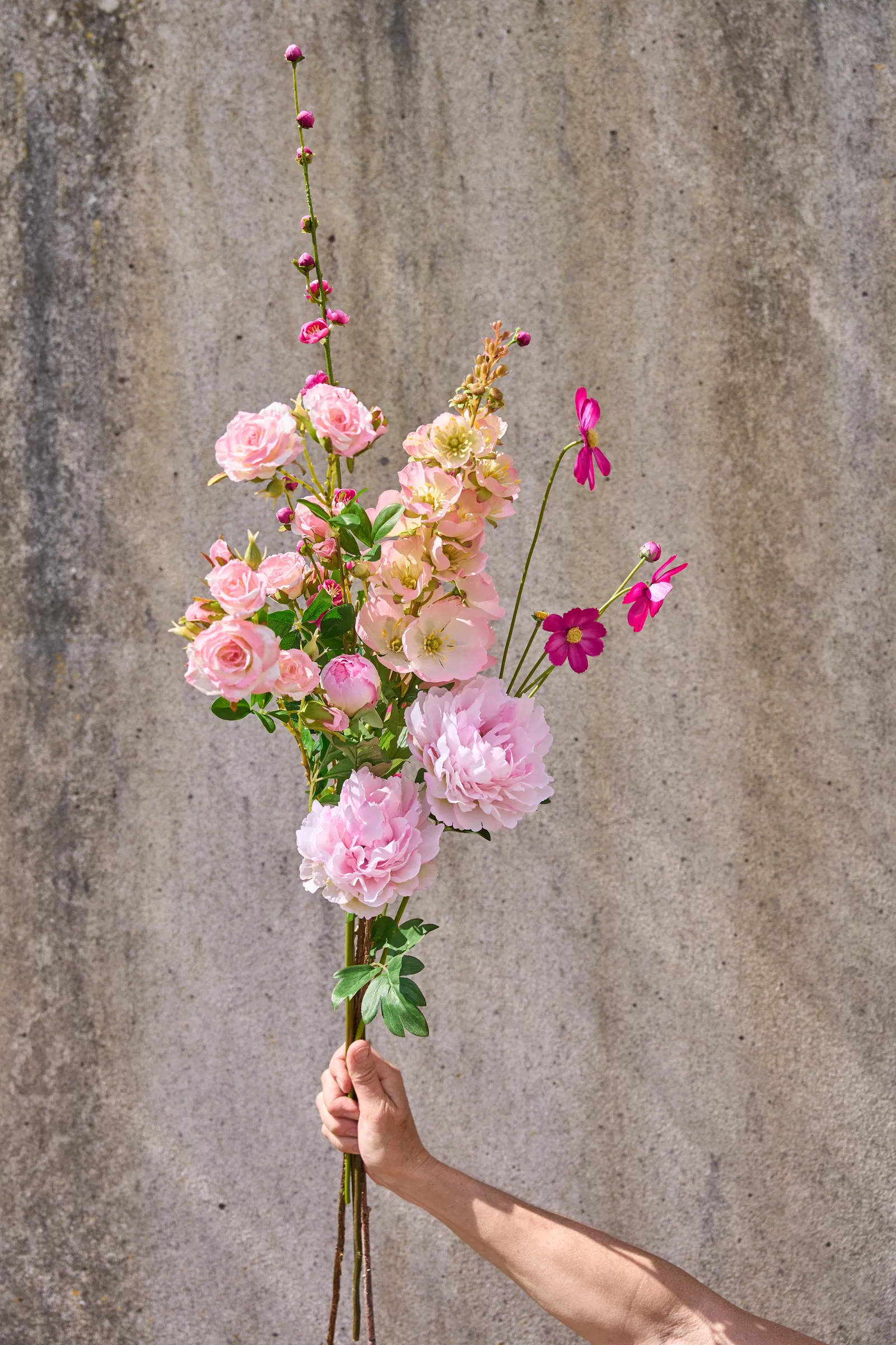 Mandel | Konstgjord kvist Rosa 107cm