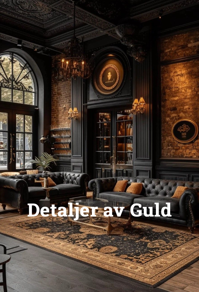 Detaljer av Guld Ljus doftpinnar