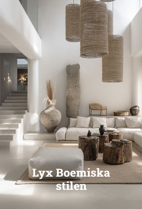 Lyx Boemiska stilen