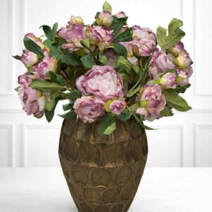 Pion | Konstgjord snittblomma Lila 63 cm