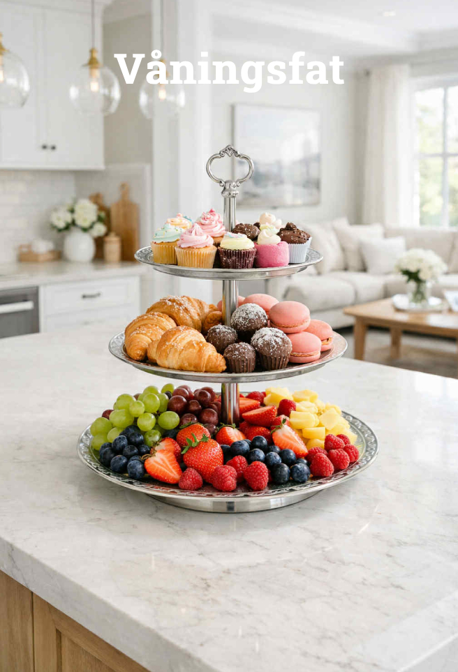 Våningsfat Ljus doftpinnar