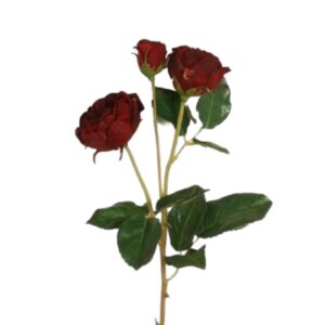 Ros | Konstgjord Snittblomma Röd UV 54 cm